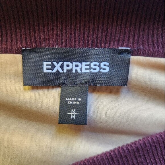 Express knit sweater skirt size women's medium fall winter cozy warm - Picture 4 of 6